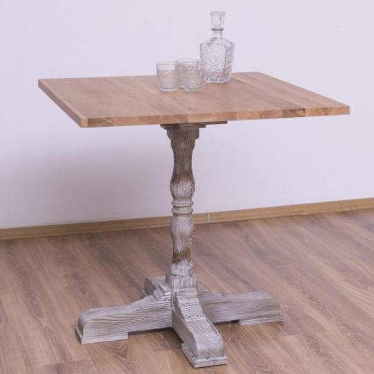 rustikalny odkladaci stolik predsien maly stolik masivne drevo country provensalsky stolik stredomorsky jedinecna velkost farba antik patina vintage stylovy nabytok lameridiana bytovy obchod.jpg